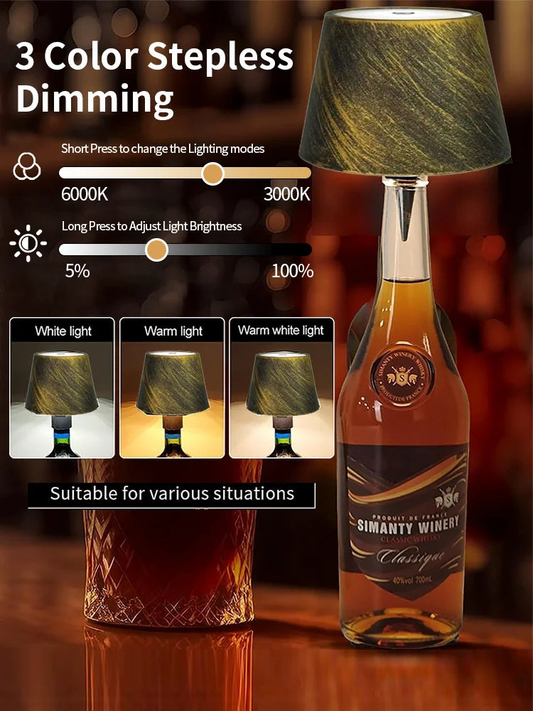 DimmThat™ Ambient Bottle Lamp